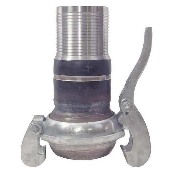 Type B Male, with Machined Hose, Shank, 6