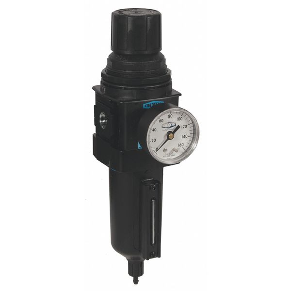 WilkersonStd FilterReg Manual, Metal, 1/2