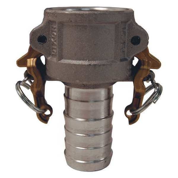 Cam/Groove Coupler x Hose, Shank, 6
