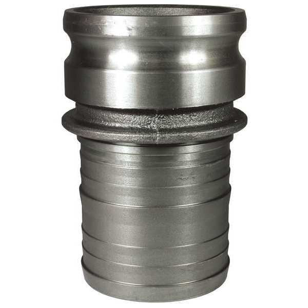 Cam and Groove MI Adapter, Hose, Shank, 4