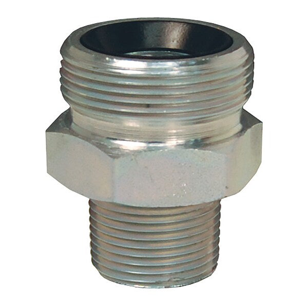 Boss Ground Joint Male Spud Steel, 1/2