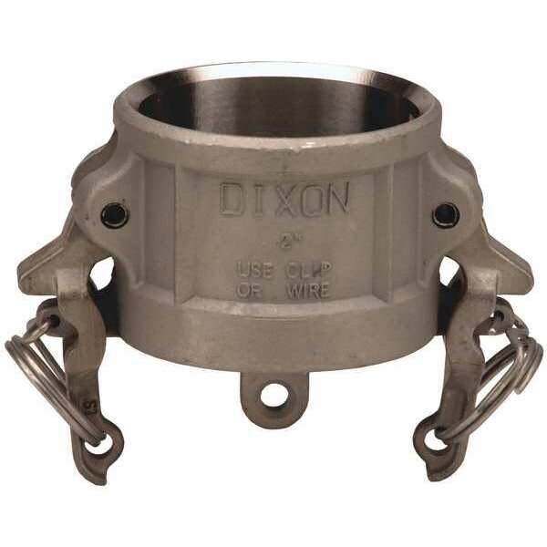 Cam and Groove Dust Cap SS, 3/4
