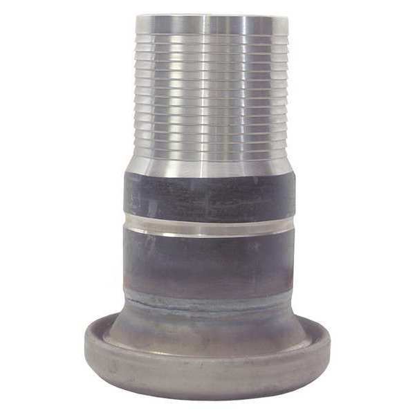 Type B Female w/Machined Hose, Shank, 6