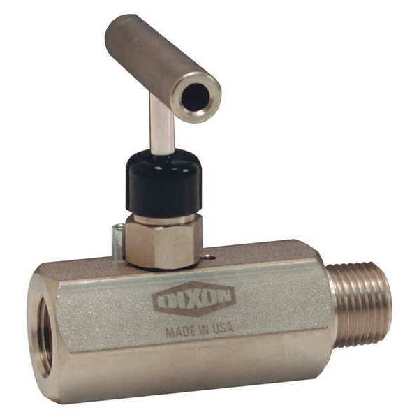 Mini Needle Valve Male to Female ST, 1/4