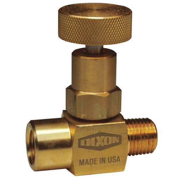 Mini Needle Valve Male to Female BR, 1/4