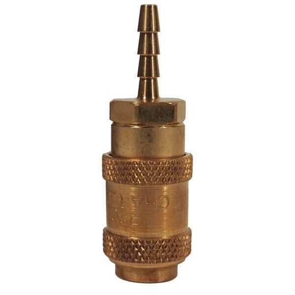 A Series Hose, Barb Coupler Brass, 1/8