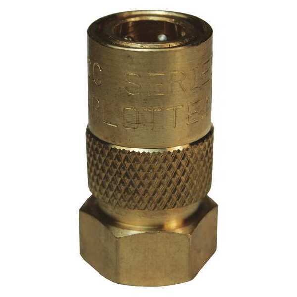 CM Unvalved Coupler, 3/8