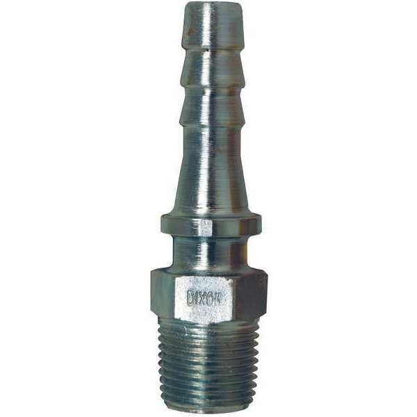 Boss Male Stem Steel, 1/2