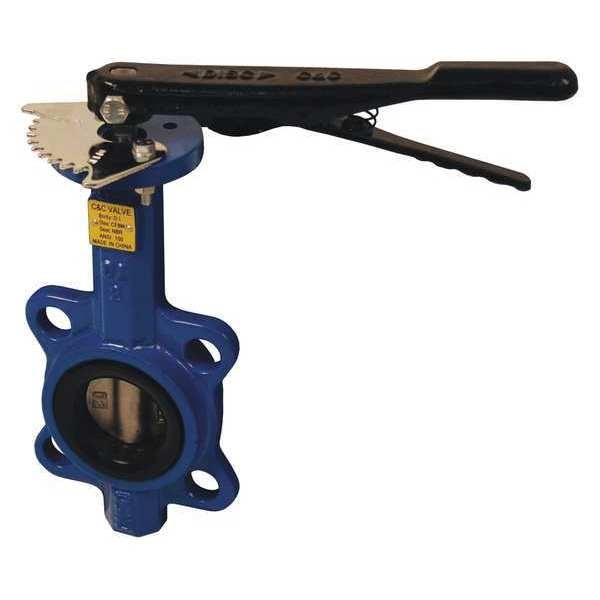 Wafer 150lb., Butterfly Valve SS Disc, 3