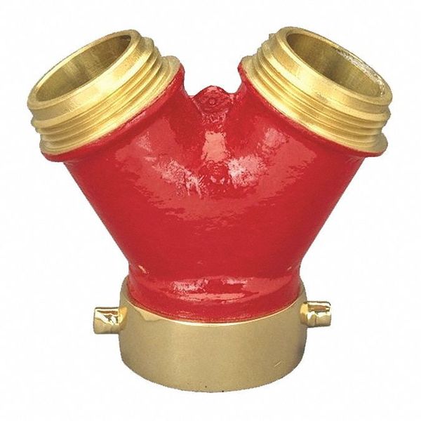 Brass Plain Wye NST 2-1/2