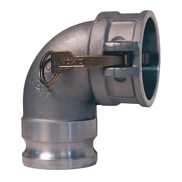 Cam/Groove 90 Adapter, Couplr Elbow, AL, 6