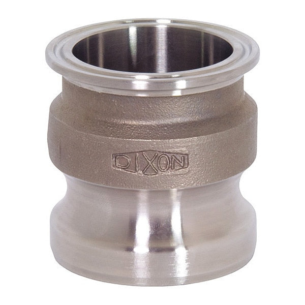 Cam and Groove, AdapterxClamp End, SS, 2