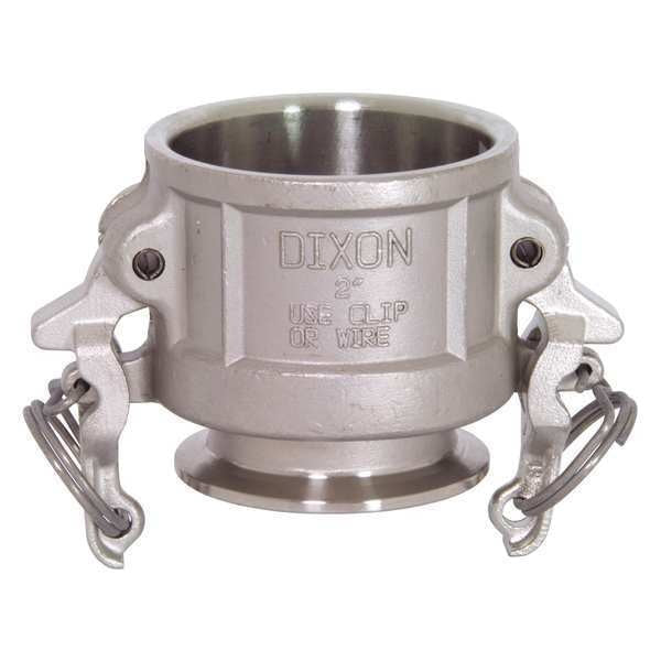Cam and Groove, CouplerxClamp End, SS, 3