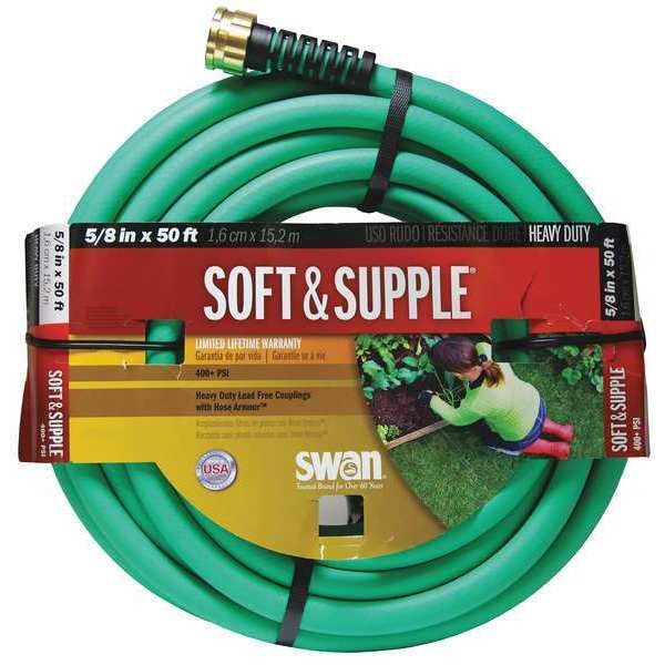 Rubber Vinyl Garden Hose, 5/8