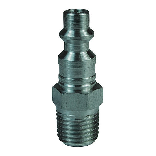 Industrial Male Plug SS 1/4, NPTF, 3/8