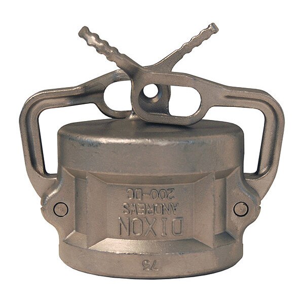 Cam and Groove, Lockable Dust Cap, SS, 3