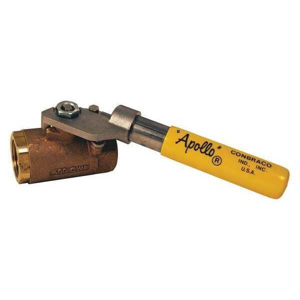 Spring Return Brass Ball Valve 3/4