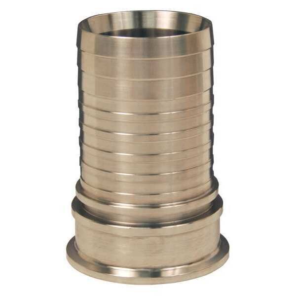 Sanitary Crimp Clamp End x Hose, 4