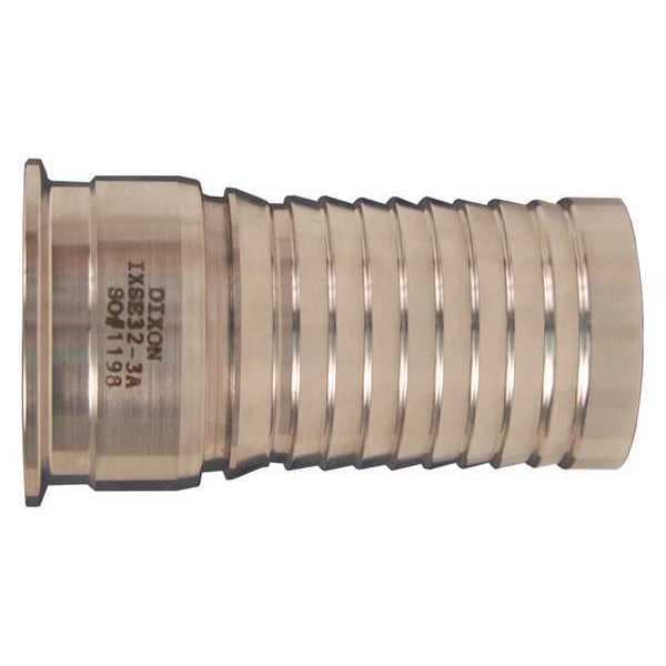CIP IX Sanitary Clamp End Stem, 1-1/2