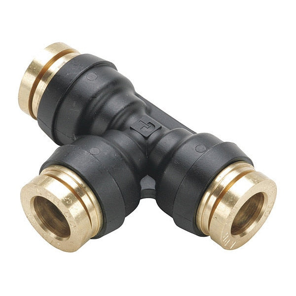 Legris DOT Push-In Union Tee, OD 1/4