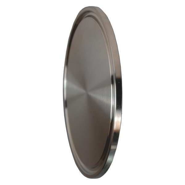 Solid End Cap, Clamp 304SS, 8