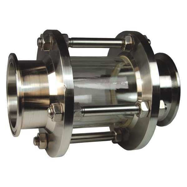 In-Line Sight Glass, Clamp 1-1/2