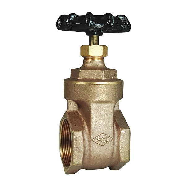 Brass Gate Valve, 1-1/4