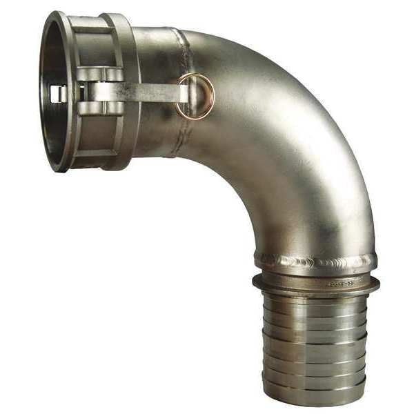 Cam/Groove 90deg., Couplr, Hose, Shank2
