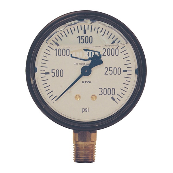 Liquid Filled ABS Gauge 1/4