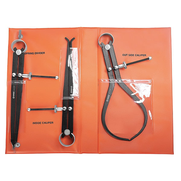 Inside/Outside Caliper Divider Set, 3pcs.
