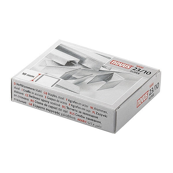 Premium HD Staples, 23/10, 1k, 10mm, PK1000