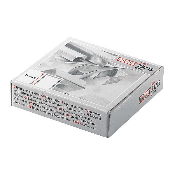 Premium HD Staples, 23/15, 1k, 15mm, PK1000
