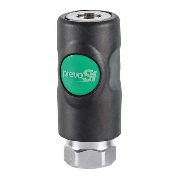 High Flow Safety Coupler, 3/8 In FNPT