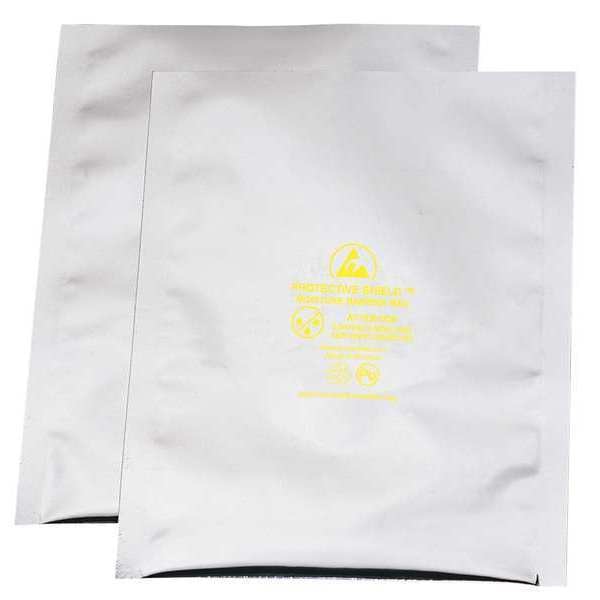 Moisture Barrier Bag, 3.5 mil, 12x18, PK100