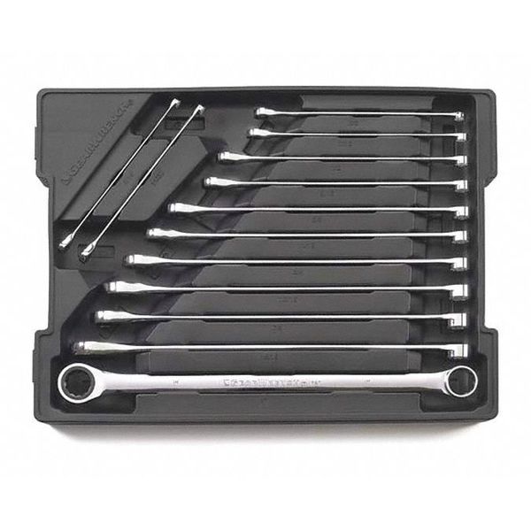 13 Pc. 12 Point XL GearBoxâ¢ Double Box Ratcheting SAE Wrench Set