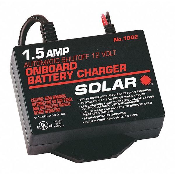 Underhood Charger, 1.5A, 12V, Auto