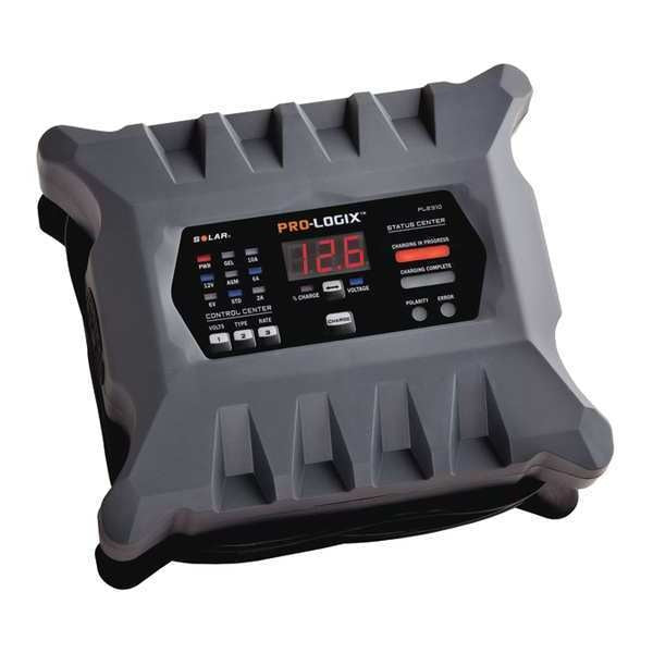 Battery Charger, 10/6/2A, 6/12V