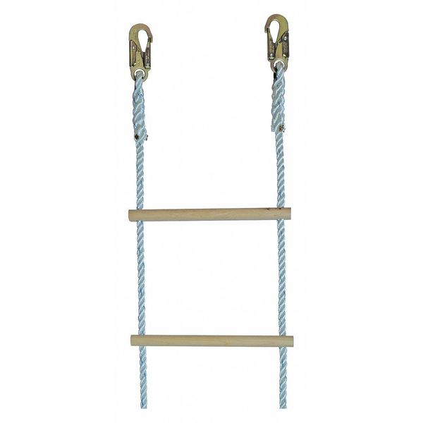 Ladder, Nylon Rope, 5155 Hooks 50ft.