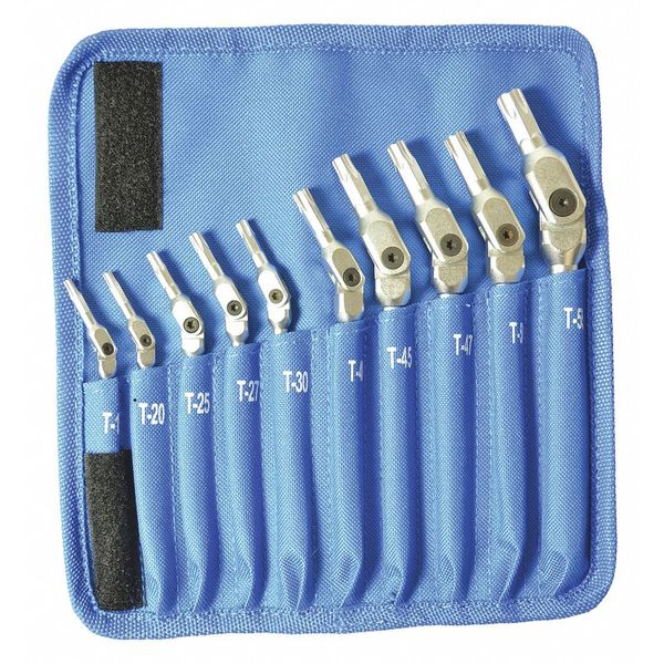 10 Piece Torx? Long Handle Torx? Key Set, 00022