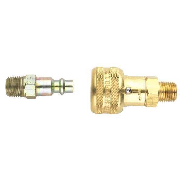 Quick Coupler Plug, Steel, 1000 psi