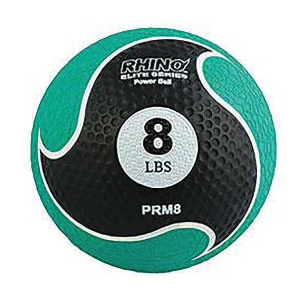 Rhino Elite Medicine Ball, 8lb, Green