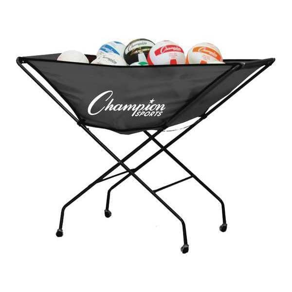 Collapsible VolleyBall, Cart Hds 24 Balls