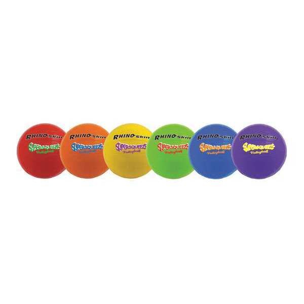Rhino Skin Spr Squeeze VolleyBall, PK6