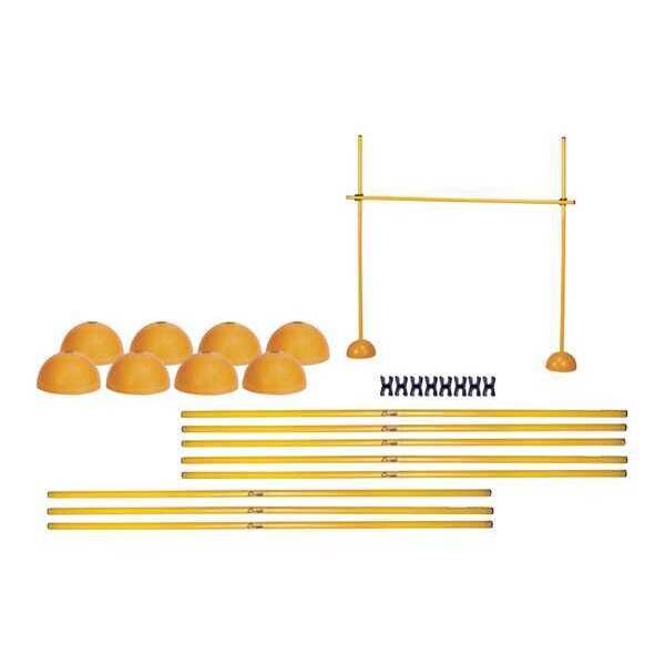 Agility Plyo Hurdle Set, 4 Adj Hurdles