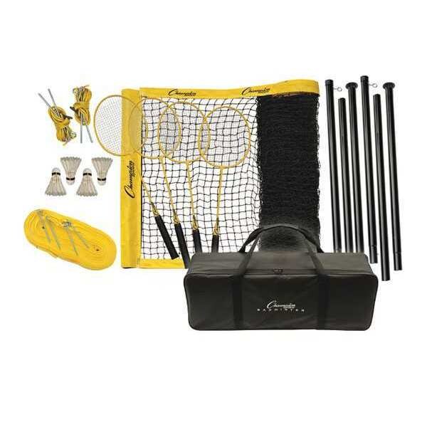 Deluxe Badminton Tournament Set In Case