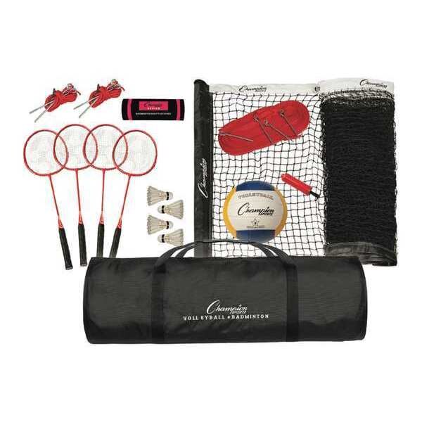 Deluxe Volleyball/Badminton Tourn Set