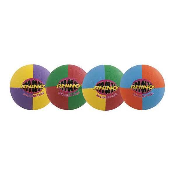 Rhino Skin Four Square Balls Set, PK4