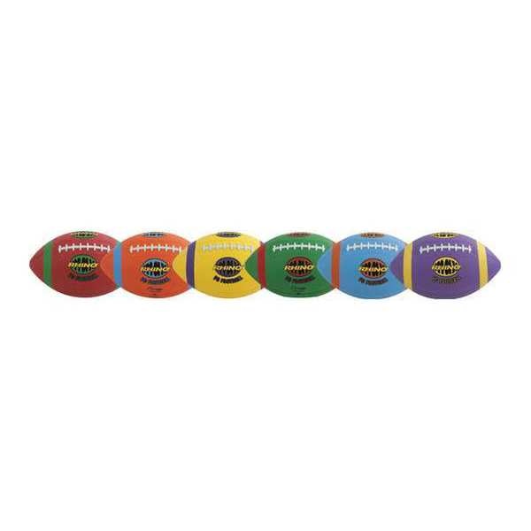 Rhino Skin Max FootBall, Ball St, Clrs, PK6