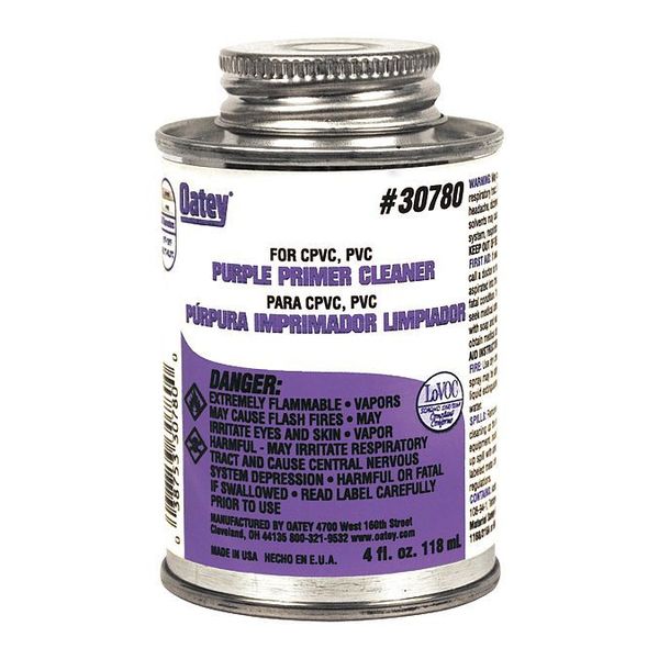 Primer/Purple Cleaner, PVC, CPVC, gal.