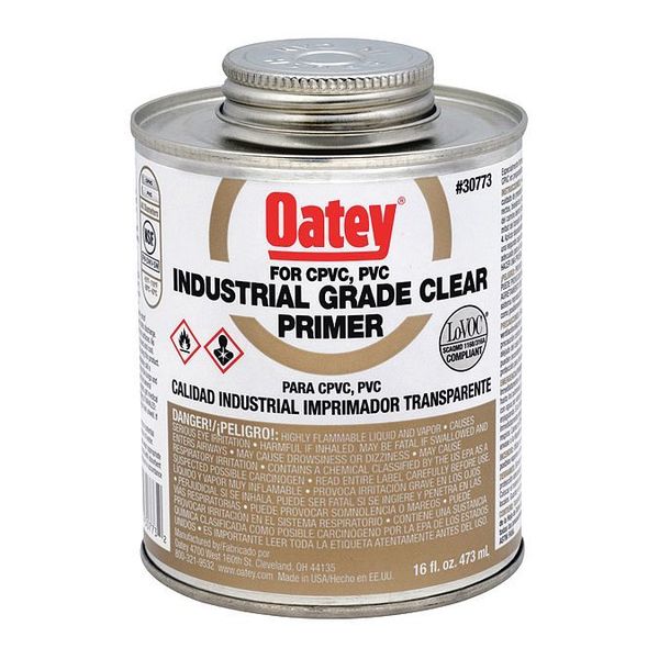 Clear Industrial Primer, PVC, CPVC, gal.